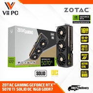 ZOTAC GAMING GeForce RTX 5070 Ti / RTX 5070TI / RTX 5070 TI SOLID OC 16GB DDR7 GAMING GRAPHIC CARD