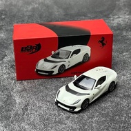 [Ready Stock] BBR 164 Ferrari 812C Competitizone Leap Horse Alloy Car Model