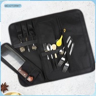 [mojotorw7] Chefs Knife Roll Bag Knife Cultery Carrier for Camping Traveling Hiking