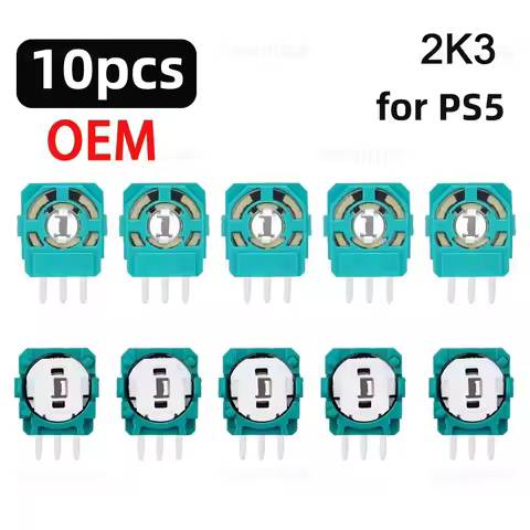 10-50pcs Analog Joystick Potentiometer 2K3 Ohm Replacement for PS5 Controller Trim Pot Resistor Modu