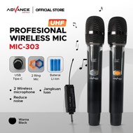 Advance Microphone Double Wireless MIC-206