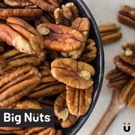 Big Nuts RAW Pecans Nuts 500g - Halal Certified