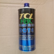 TCL BRAKE FLUID 1L DOT4 (made in japan)MINYAK BRAKE DOT4