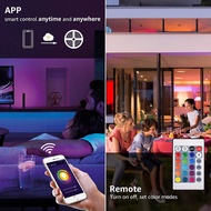 RGB5050 USB BT APP Controller LED Strip Light Flexible Waterproof Tape Lamp Party Decoration Bedroom
