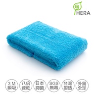 HERA 3M專利瞬吸快乾抗菌超柔纖-大浴巾2入組 皇家藍