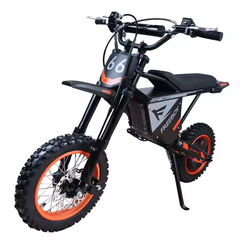 Y66 Electric Dirt Motorcycle for Adults 3000W 48V30Ah Battery 55KM/H Max Speed 50KM 12'' All-Terrain