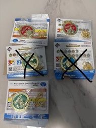 Pokemon 一番賞 j賞 金幣 吊飾 寵物小精靈精 寶可夢 火球鼠 火猴 菊草葉  波加曼 木守宮 ptcg 