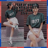 [Korean Department Store] Authentic Fear of God Essentials 22SS 1977 tees Short Sleeve t shirt woman