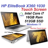 HP Laptop EliteBook X360 1030 G2 Touch Screen Laptop Intel Core i5 Laptop 14" 2in1 Laptop