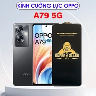 Oppo A79 5G Super Glass nano-coated tempered Glass, limited fingerprints