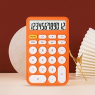 12 Digit Mini Calculator Electronic Stylish Cute Portable for Student Home Office Tools Battery LR44