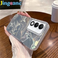 Jingsanc cho Oppo A5i Pro Vỏ điện thoại sang trọng IMD Ốp cứng Laser bảo vệ máy ảnh Vỏ lưng chống số