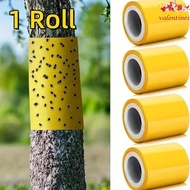 VALENTINE1 Insect Proof Tape, Double-sided 5/10M Outdoor Insect Trap, Prevents Insects Yellow Strong