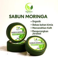ORGANATURE Moringa Soap | Body & Face Soap | Whiten Skin, Acne & Oily Skin Whitening Soap Bar Soap