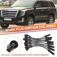 UXCELL 8 Pcs Spark Plug Wire Ignition Coil Cable No.12192064 for Cadillac CT5 V8 6.2L