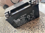 (二手中古電池) GS YTX7A-BS -二手機車電池 7號 125機車專用 數值漂亮，品項優