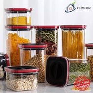 Bekas Makanan/Sealed plastic Tank Snack Nut Dry Goods Storage Sealed Jar Transparent