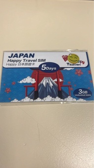 日本5日SIM卡