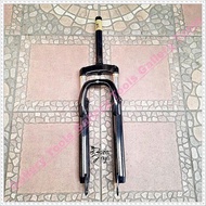 MTB BIKE FORK 26 COIL IRON 28.6mm T.100 DISC ONLY BLACK Bicycle Accessories Spare Parts