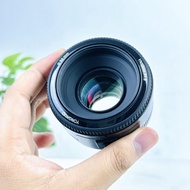 Lensa Fix Yongnuo 50mm F1.8 for Canon Bekas / Second | Lensa Kamera