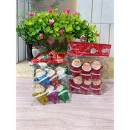 GANTUNGAN Santa Claus Hangers, 6 Pieces