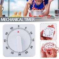 60 Minute Mechanical Kitchen Cooking Timer Alarm Food Preparation Baking Countdown / H5i9