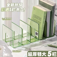 Book Stand Shelf Reading Shelf Book Clip Desktop Bookshelf Desktop Transparent Book Storage Handy To
