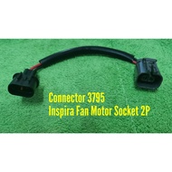 Inspira Fan Motor Socket 2pin Connector 3795