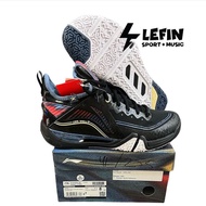Sepatu Badminton Lining Saga Pro II Black