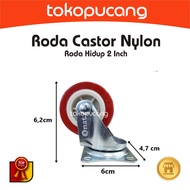 Castor Wheels 2" NylonNilon 2 Inch Trolley Display Case Wheels