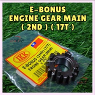IKK E-BONUS ENGINE GEAR MAIN RACING TAIWAN ( 2ND ) ( 17T ) - 1PCS
