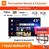 [English UI] Xiaomi MI TV 43 P1/43 Inch HD Smart TV Android TV Television Android 9.0 2GB + 8GB Buil