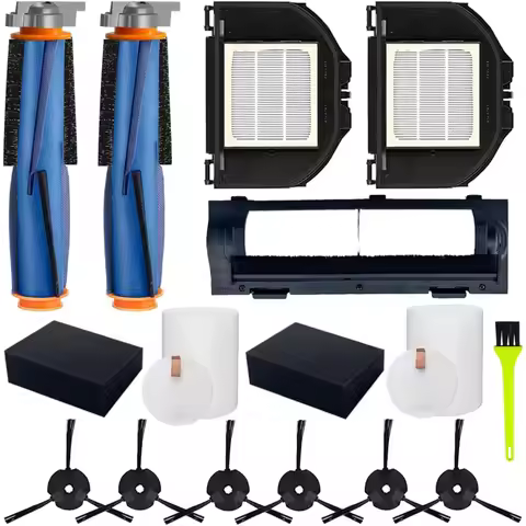 Matrix AV2310AE RV2310AE UR2360S UR2350AE Compatible with Shark Replacement Kit 2 Brushes 6 Side Bru
