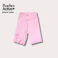Peaches Active - Bow of Strength Biker Shorts