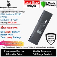 Dell Laptop Battery WD52H 45Wh for Dell Latitude E7240 E7250 Dell Latitude 12 7000