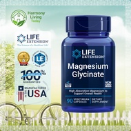 Magnesium Glycinate 90 vegetarian capsules [Life Extension: Exp 02/27]
