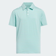 adidas Golf Performance Stripe Polo Shirt Kids Men Turquoise JY8981