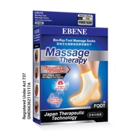 EBENE Bio Ray Foot Massage Socks Massage Therapy - Women (Short) Free Size