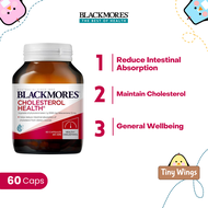 Blackmores Cholesterol Health Vitamin 60 Tablets Maintain Cholesterol Health | Heart Health [Tinywings.sg]