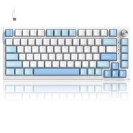 MageGee SKY81 แบบมีสาย Hot-Swap Gaming ปะเก็นคีย์บอร์ด 75% เค้าโครง RGB Backlit ที่กําหนดเอง PBT สํา