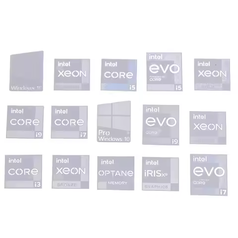 Eleventh Generation 11th Generation Ccore i9 EVO i7 i5 Win10 Computer Sticker