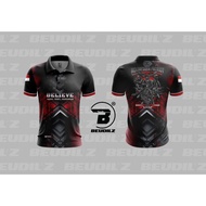 Beudilz apparel custom jersey believe indonesian patriot jersey/