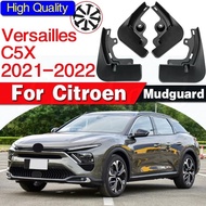 For Citroen Versailles C5X C5 X 2021 2022 Mudflaps Front Rear Car Mud Flaps Splash Guards Mud Flap M