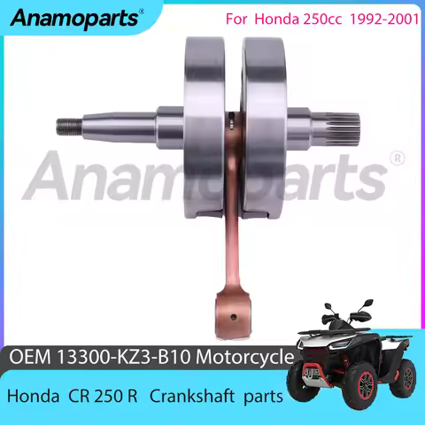 Motorcycle engine Crankshaft parts For 1992-2001 Honda CR 250 R CR250R 250CC Compatible With/Replace