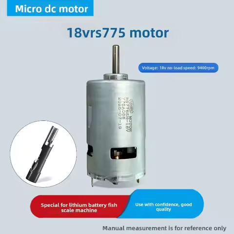 RS775 18V fish scale remover motor motor 775 single bearing motor 18V775 motor