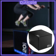 [CUTICATE] 3 in 1 Plyometric Plyometric Box Strength Training Heavy Duty Exercise Box Multipurpose A