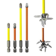 【HOT】 Ready Stock 65mm+110mm Magnetic Special Slotted Cross Screwdriver Bit for Electrician FPH2