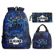 BLUE LOCK BLUE Prison Merchandise Anime Backpack Set Campus Trendy Elementary School Students School