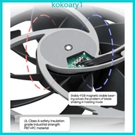 KOKO PWM Quiet 8CM Fan for PC Cases - Enjoy Noisefree Computing Fan 8010 8CM
