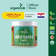 Organicule Wheatgrass Powder [150g] | Reduce Inflammation Cholesterol | Improve Digestion &amp; Detox | Sourced from Croatia